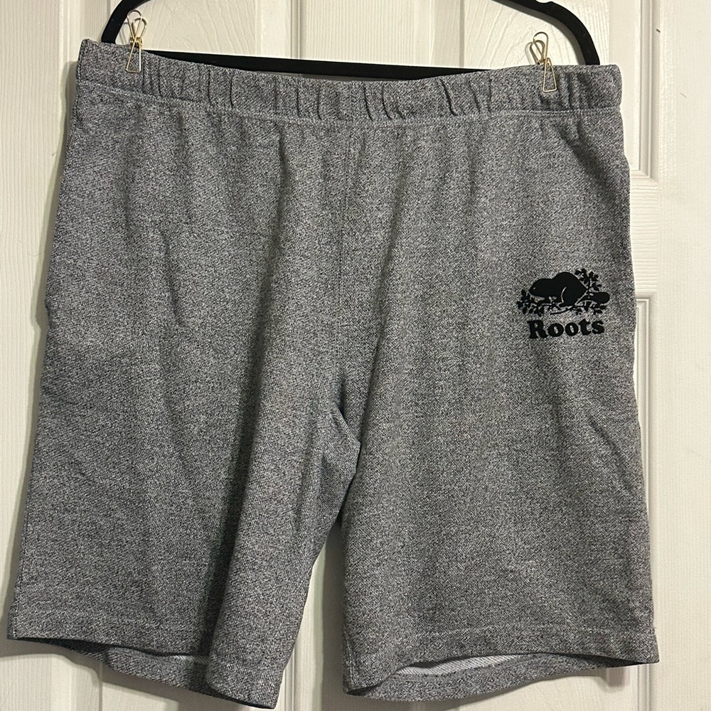 Roots Heather Gray Casual Shorts